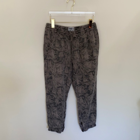 PAM & GELA [tropical twill joggers] - Picture 2 of 6